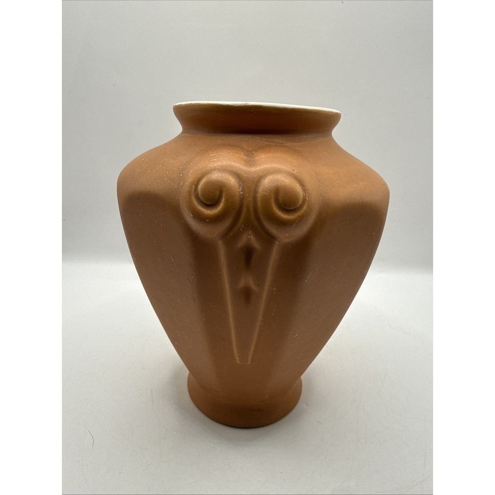 Vintage Coors Pottery RAM'S HEAD Vase Colorado 5 1/2" Tall 1930's
